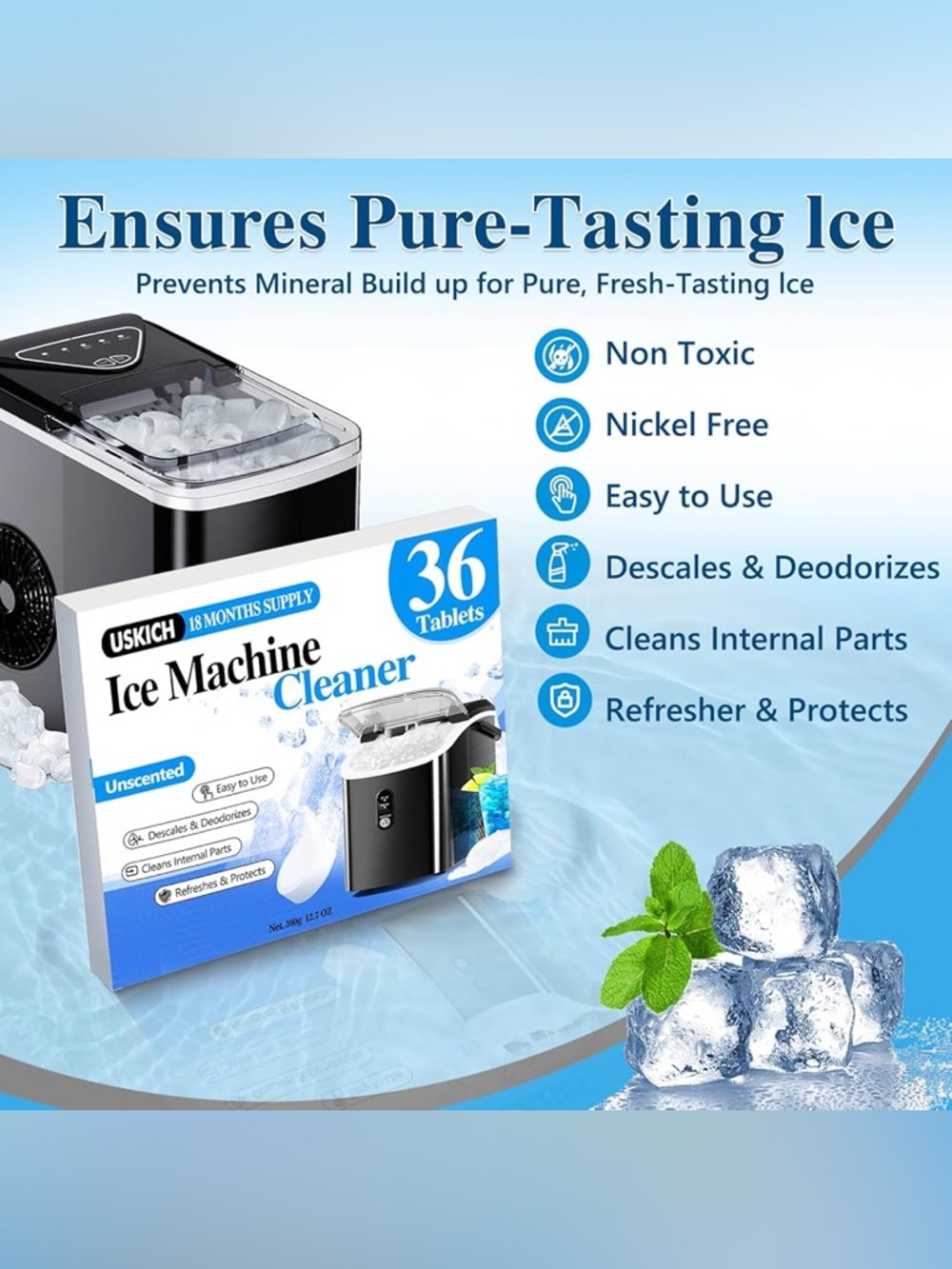 Ice Machine Cleaner Tablets - 36 - Picture 4 of 6